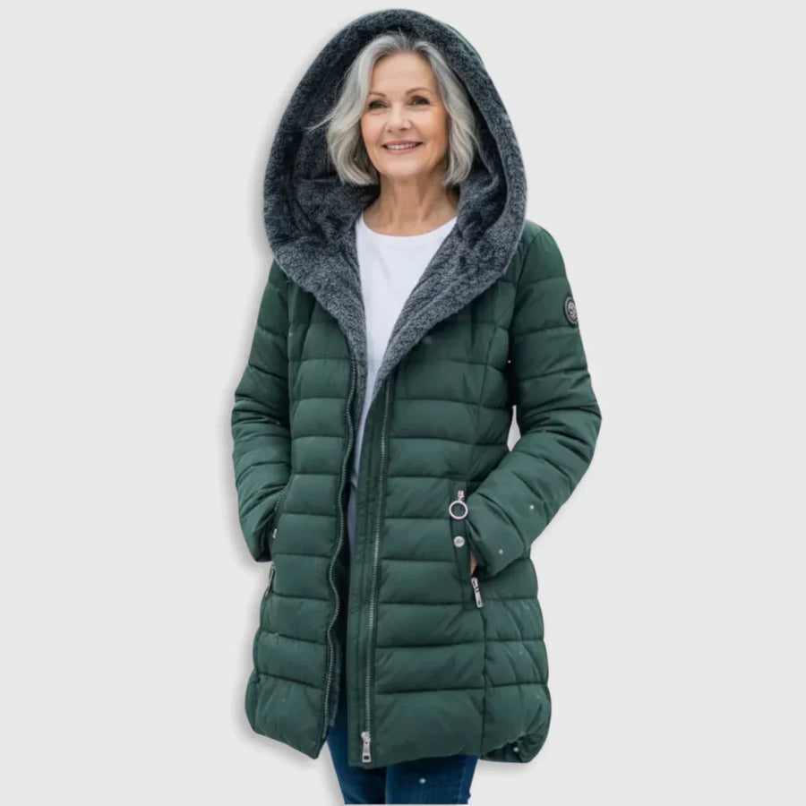 SARAH | COSY LONGLINE PUFFER COAT