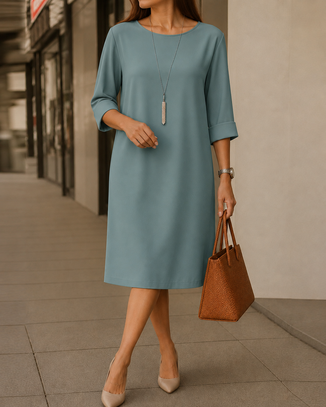 MARGOT | RELAXED EVERYDAY MIDI DRESS