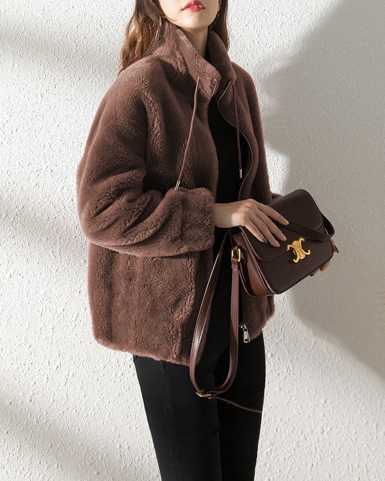 ISABEL | COSY TEDDY ZIP JACKET