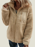 ELLA | COSY TEDDY ZIP JACKET