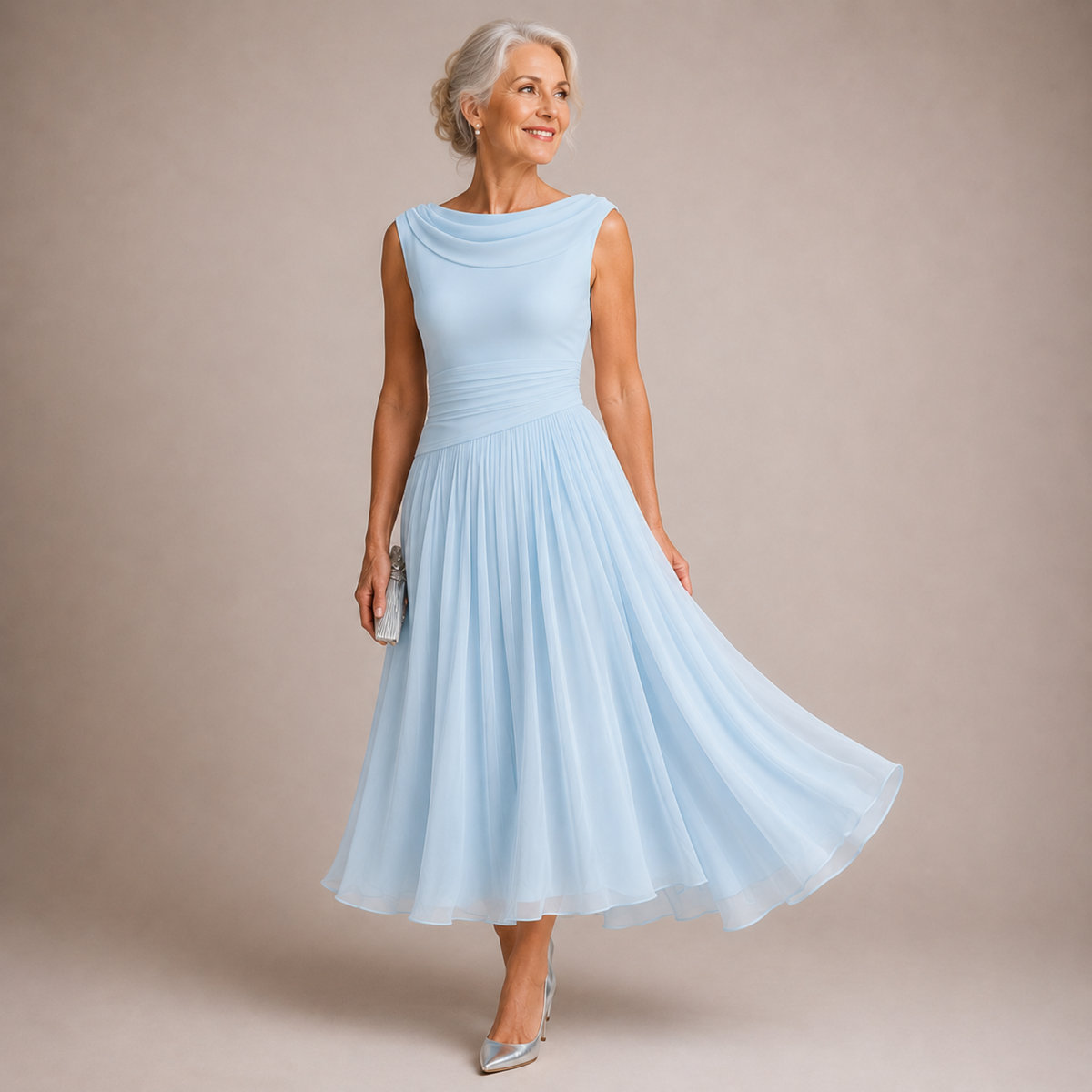 ISABELLA | ELEGANT MIDI OCCASION DRESS