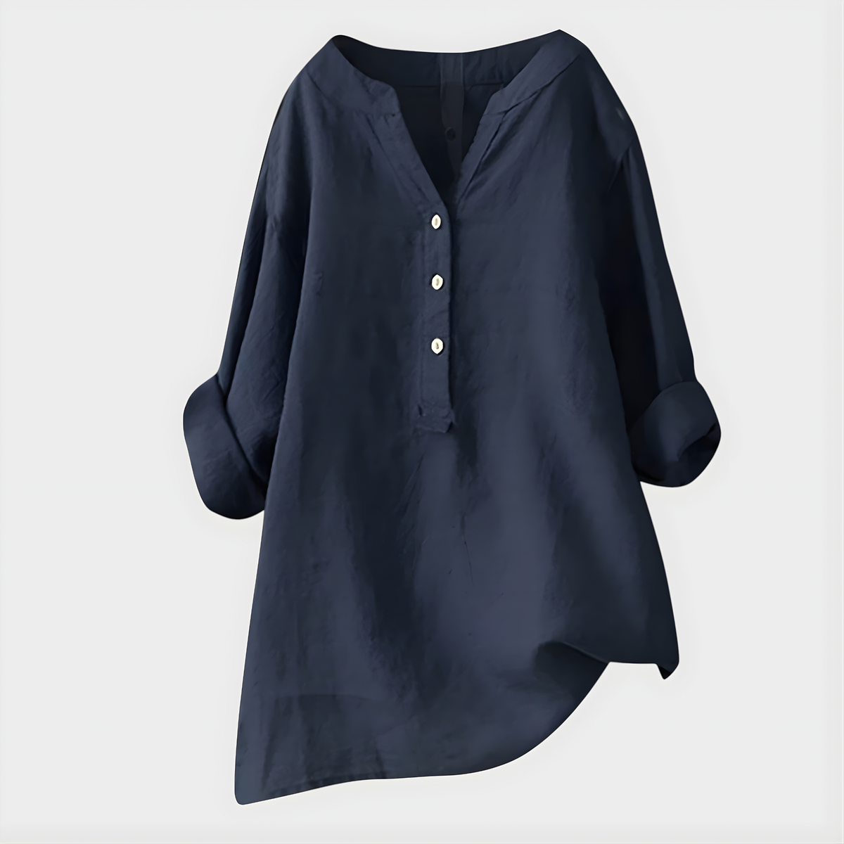 POPPY | RELAXED BUTTON BLOUSE