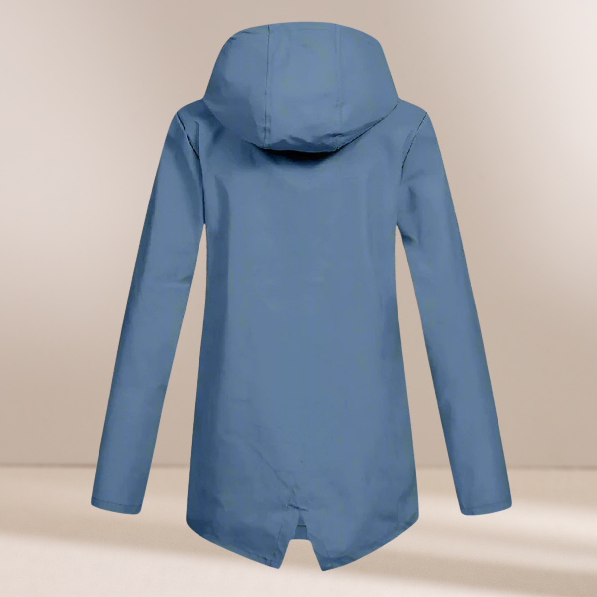 LAYLA | WATERPROOF HOODED LONGLINE JACKET