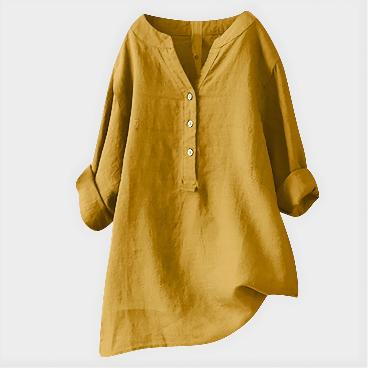 POPPY | RELAXED BUTTON BLOUSE