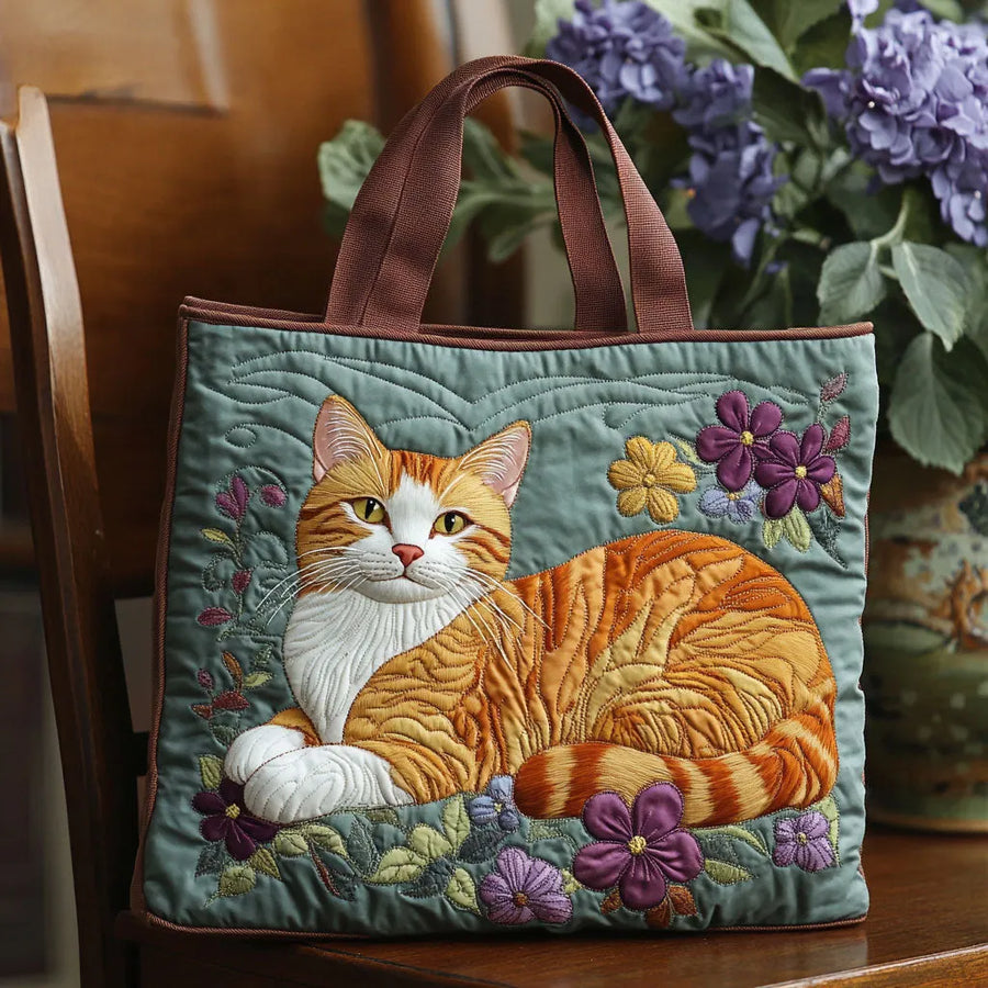 OLIVIA | HANDCRAFTED HAND BAG WITH CATS