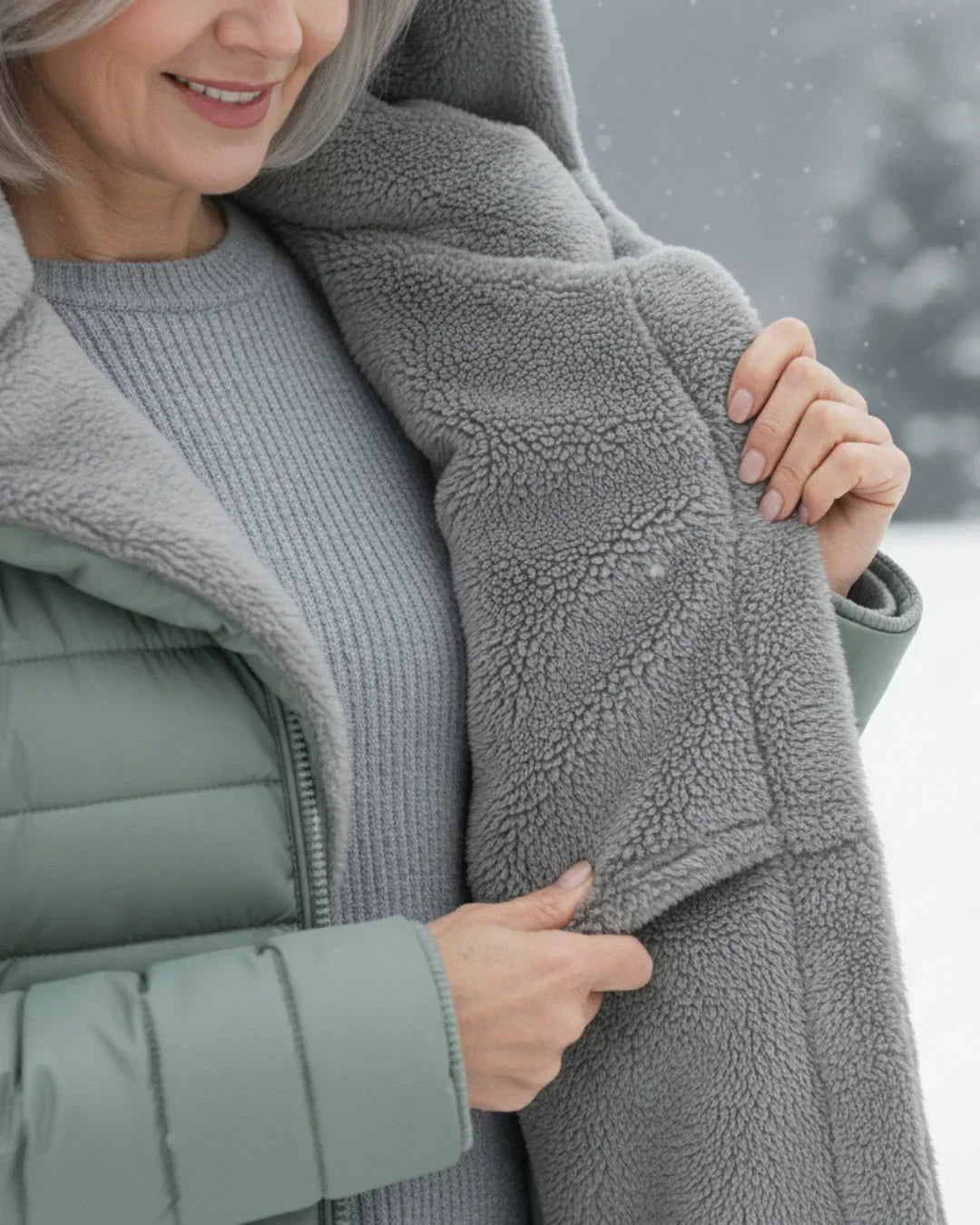ELEANOR | HOODED LONGLINE PUFFER COAT