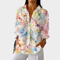 CAMERON | LIGHT AND COLORFUL BLOUSE WITH PRINT