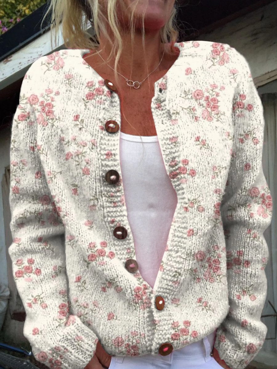 EVANTHEA | VINTAGE FLORAL CARDIGAN