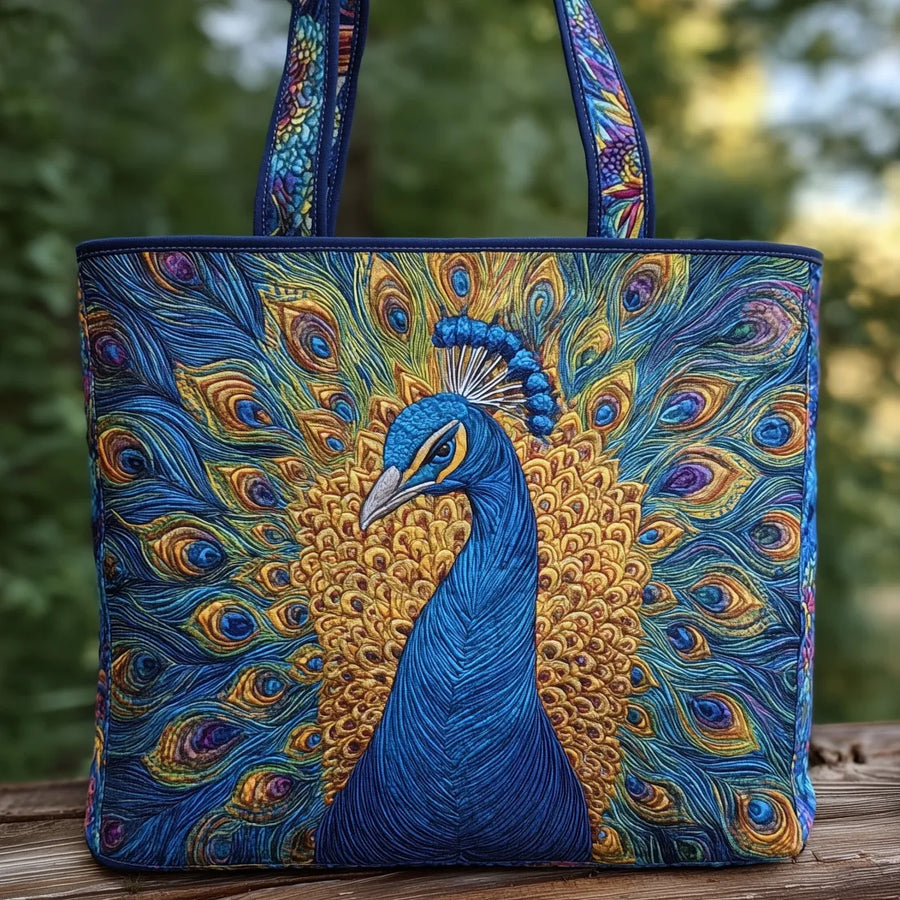 RUBY | HANDCRAFTED PEACOCK BAG