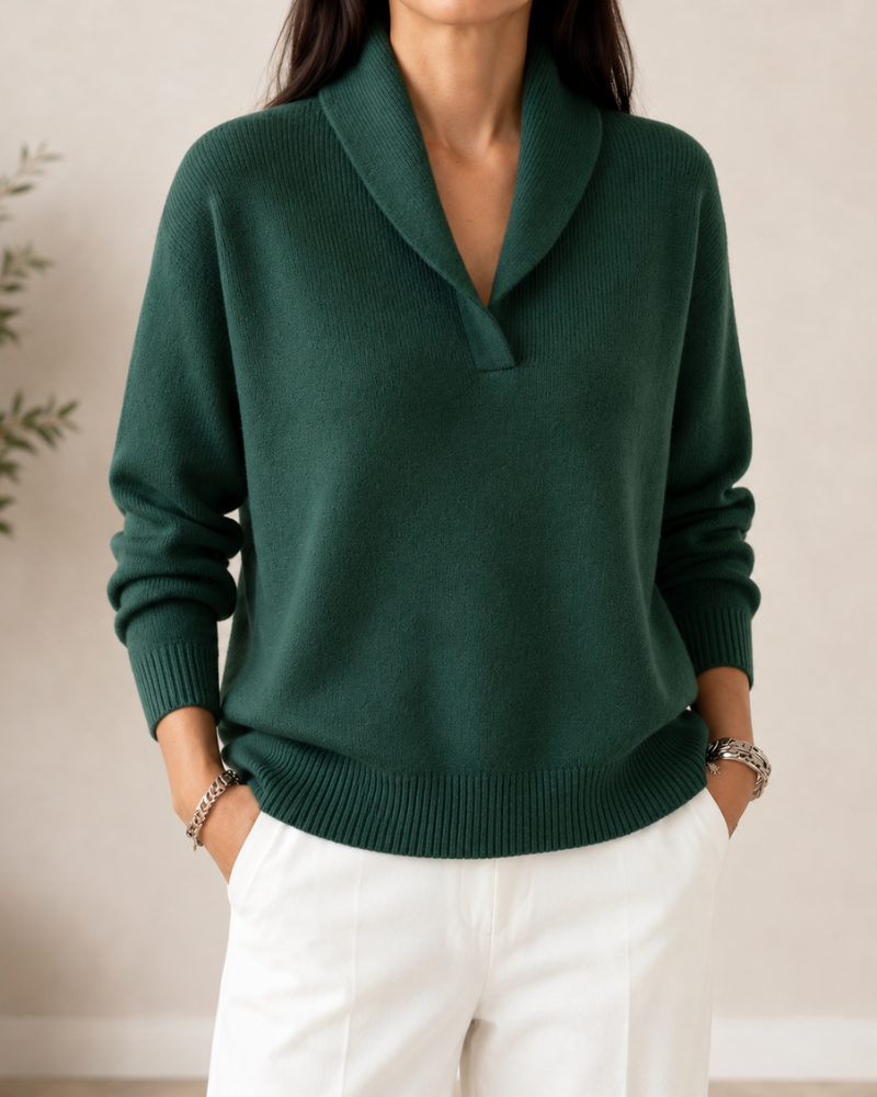 EVELYN | SOFT V-NECK JUMPER
