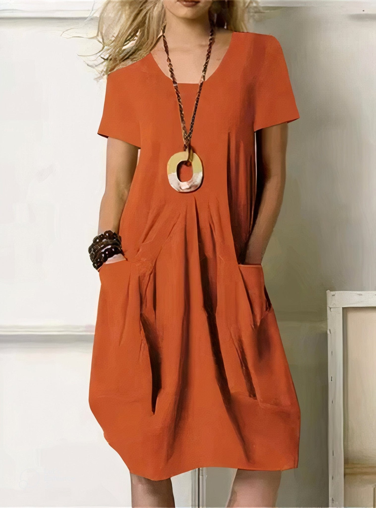 ORIANE | FLUID CASUAL MAXI DRESS