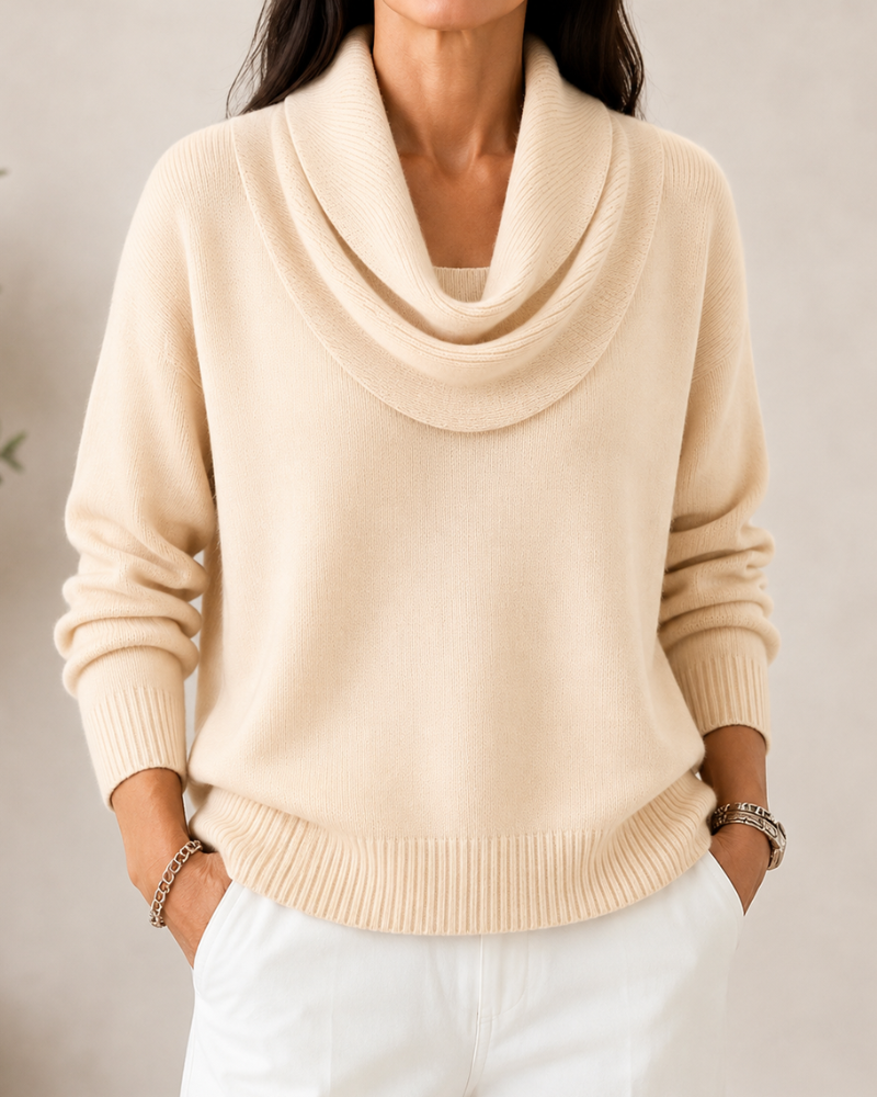 VICTORIA | SOFT COWL NECK JUMPER