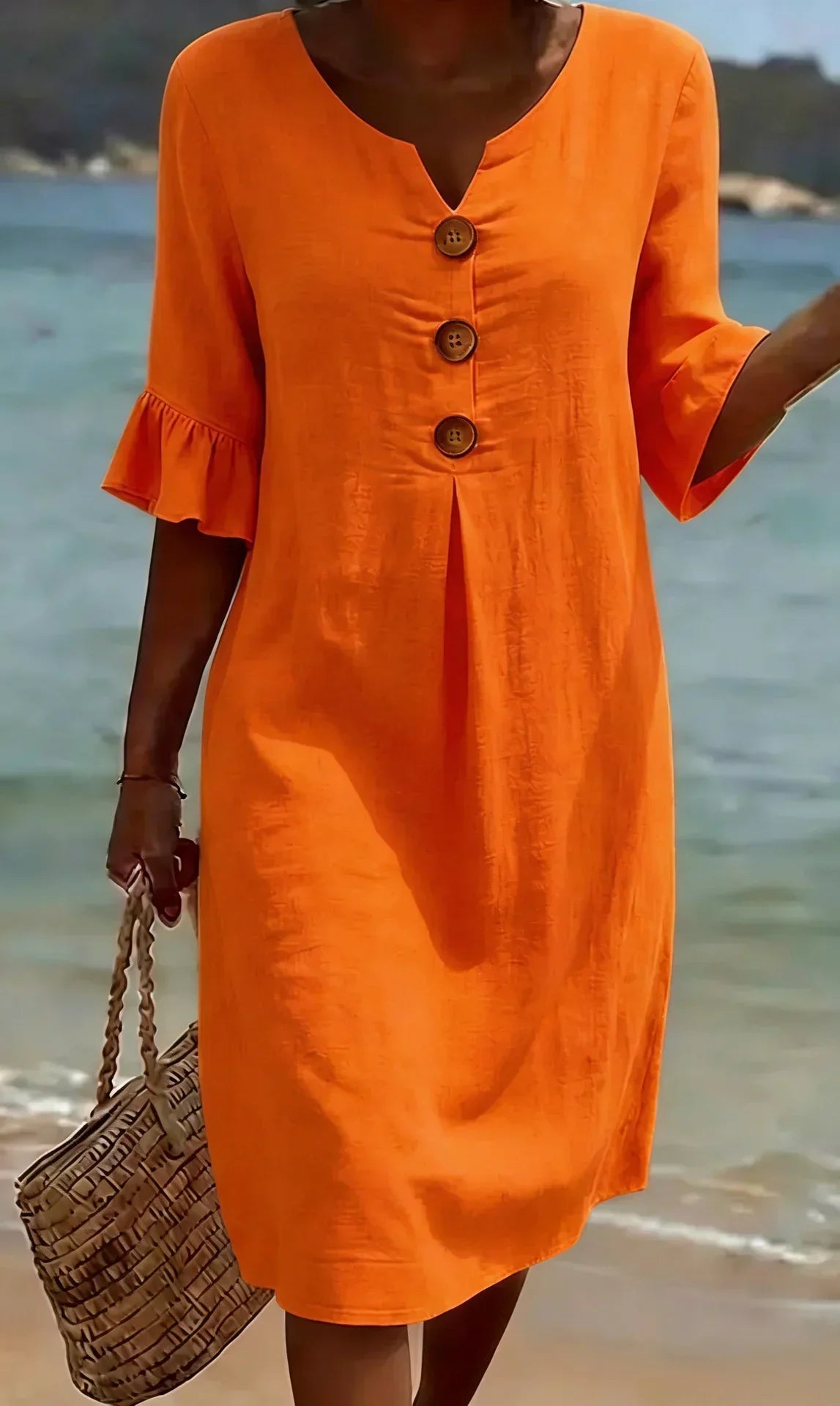 RADMILA | TEXTURED LONG SLEEVE DRESS