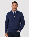EDMUND | CLASSIC QUARTER-ZIP JUMPER