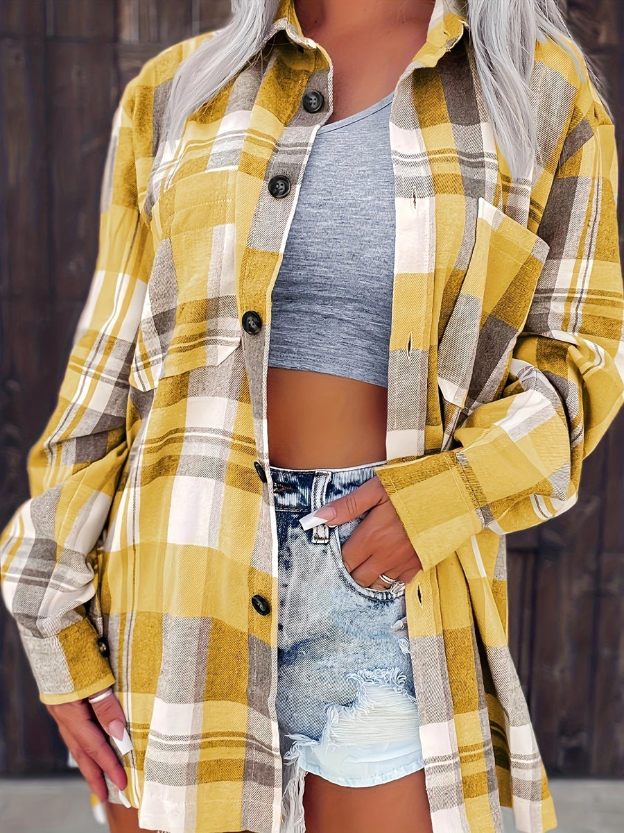 MOLLY | RELAXED CHECKED OVERSHIRT