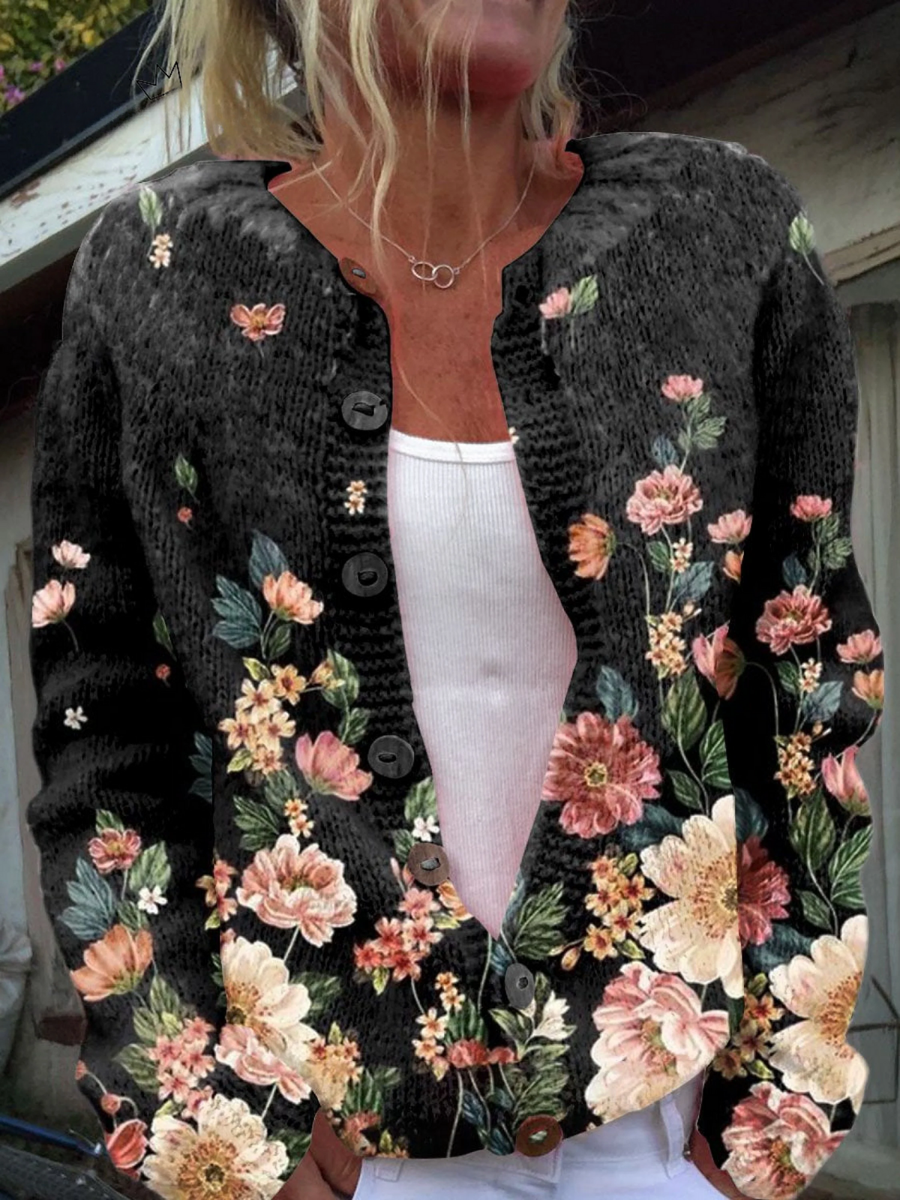 KIVARA | VINTAGE FLORAL CARDIGAN