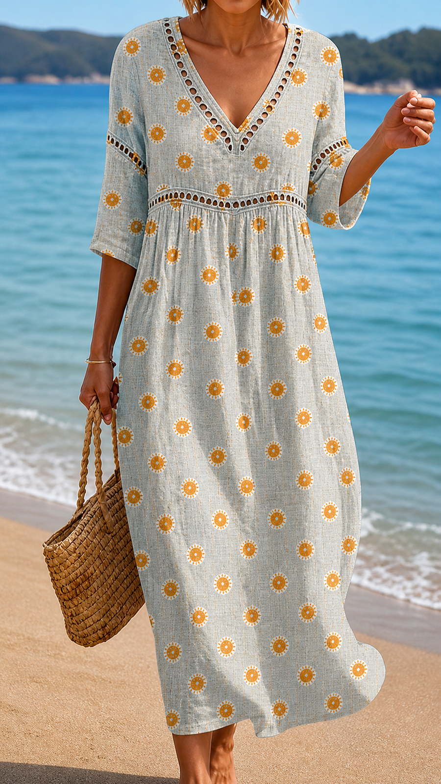 LILY | SOFT AND LIGHT MIDI DRESS