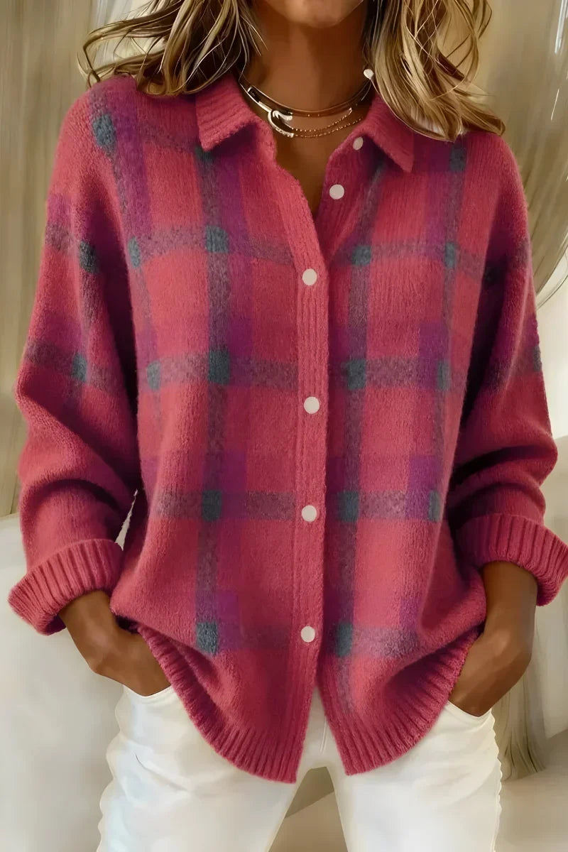 ASHLEY | BUTTON-UP KNIT CARDIGAN