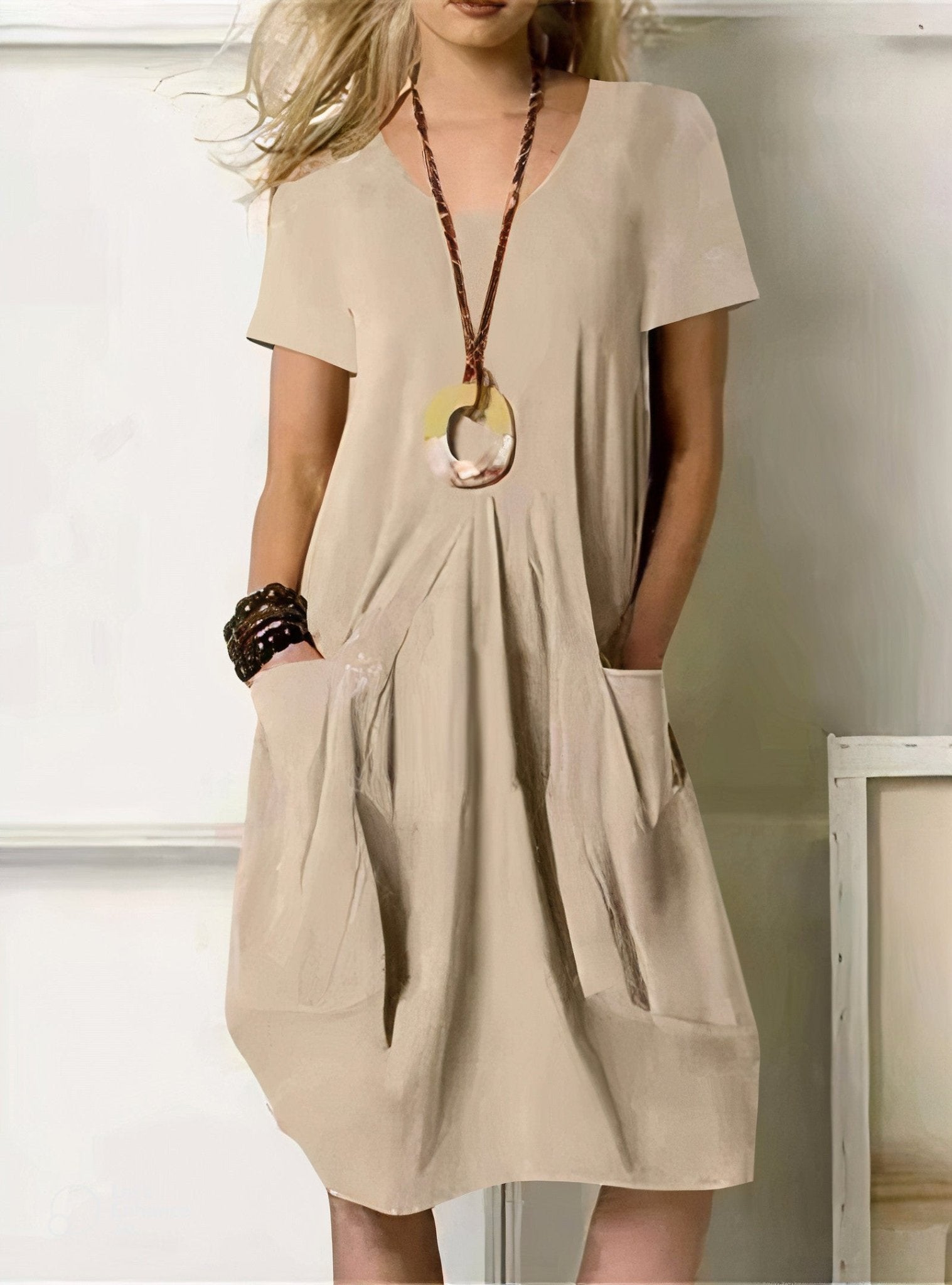 ORIANE | FLUID CASUAL MAXI DRESS