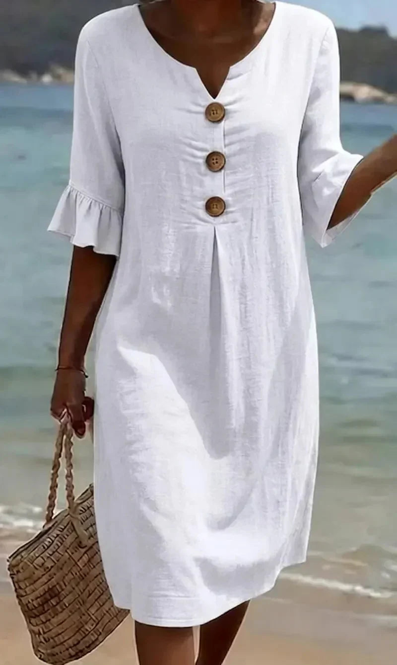 RADMILA | TEXTURED LONG SLEEVE DRESS