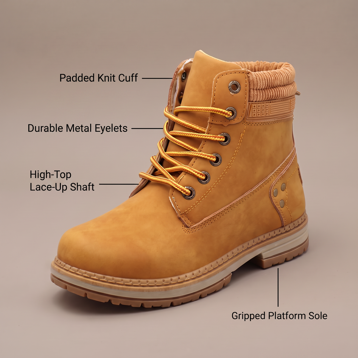 ELSIE | CHUNKY SOLE WINTER BOOTS