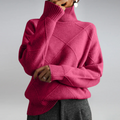 FREYA | TEXTURED TURTLENECK JUMPER