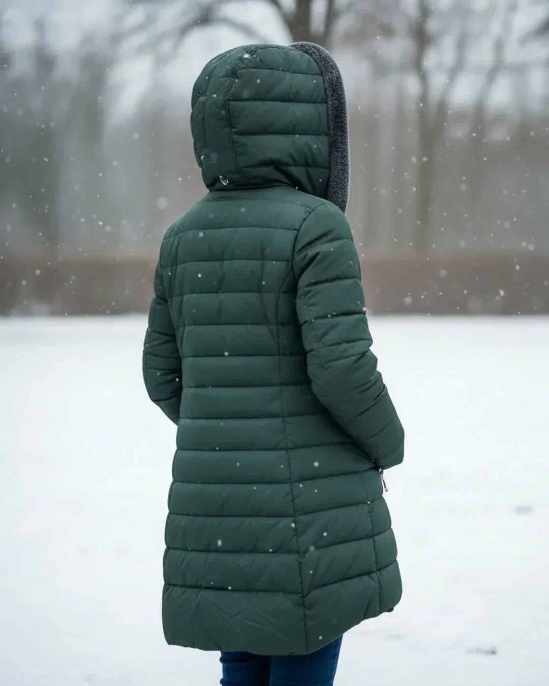 SARAH | COSY LONGLINE PUFFER COAT