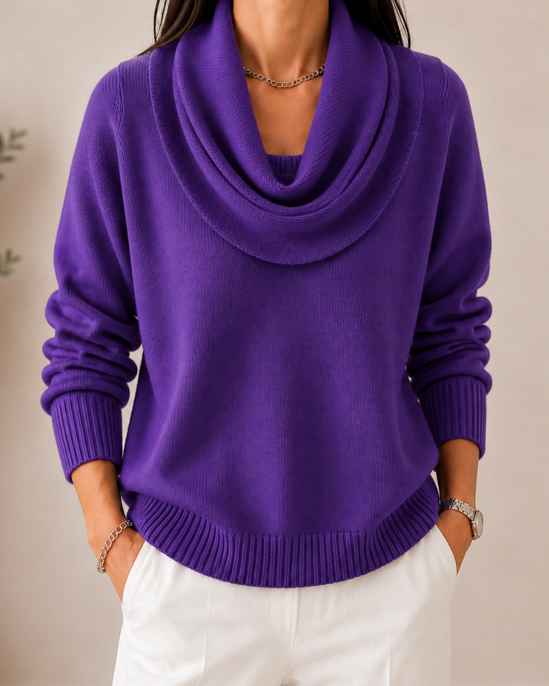 VICTORIA | SOFT COWL NECK JUMPER