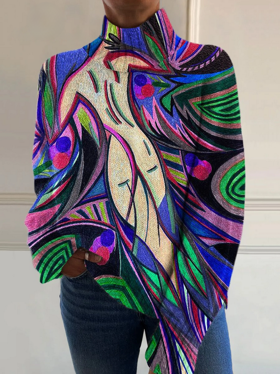 MAYA | RETRO ABSTRACT WHITE NUDE