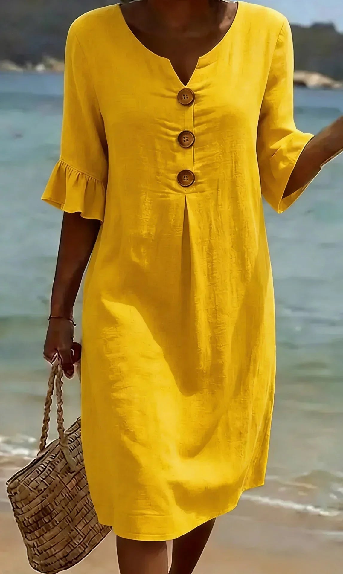 RADMILA | TEXTURED LONG SLEEVE DRESS