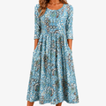 CLARA | COASTAL GARDEN POCKET MAXI DRESS