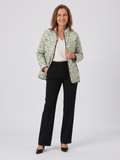 Cream Meadow Quilted Jacket