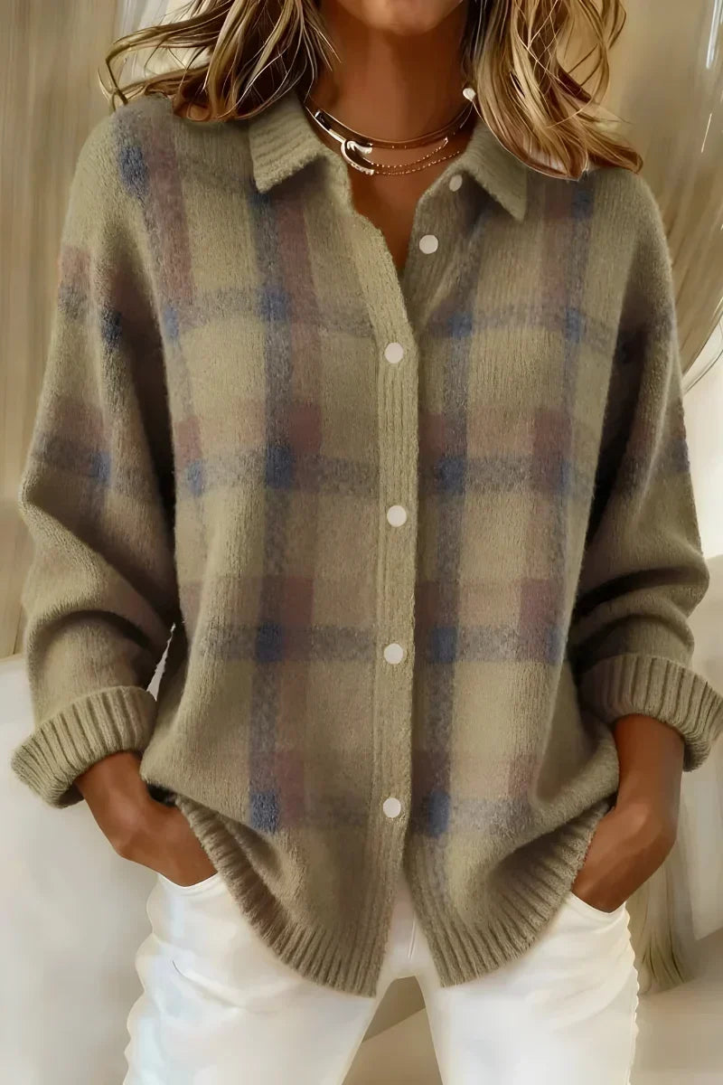 CLARA | BUTTON-UP KNIT CARDIGAN