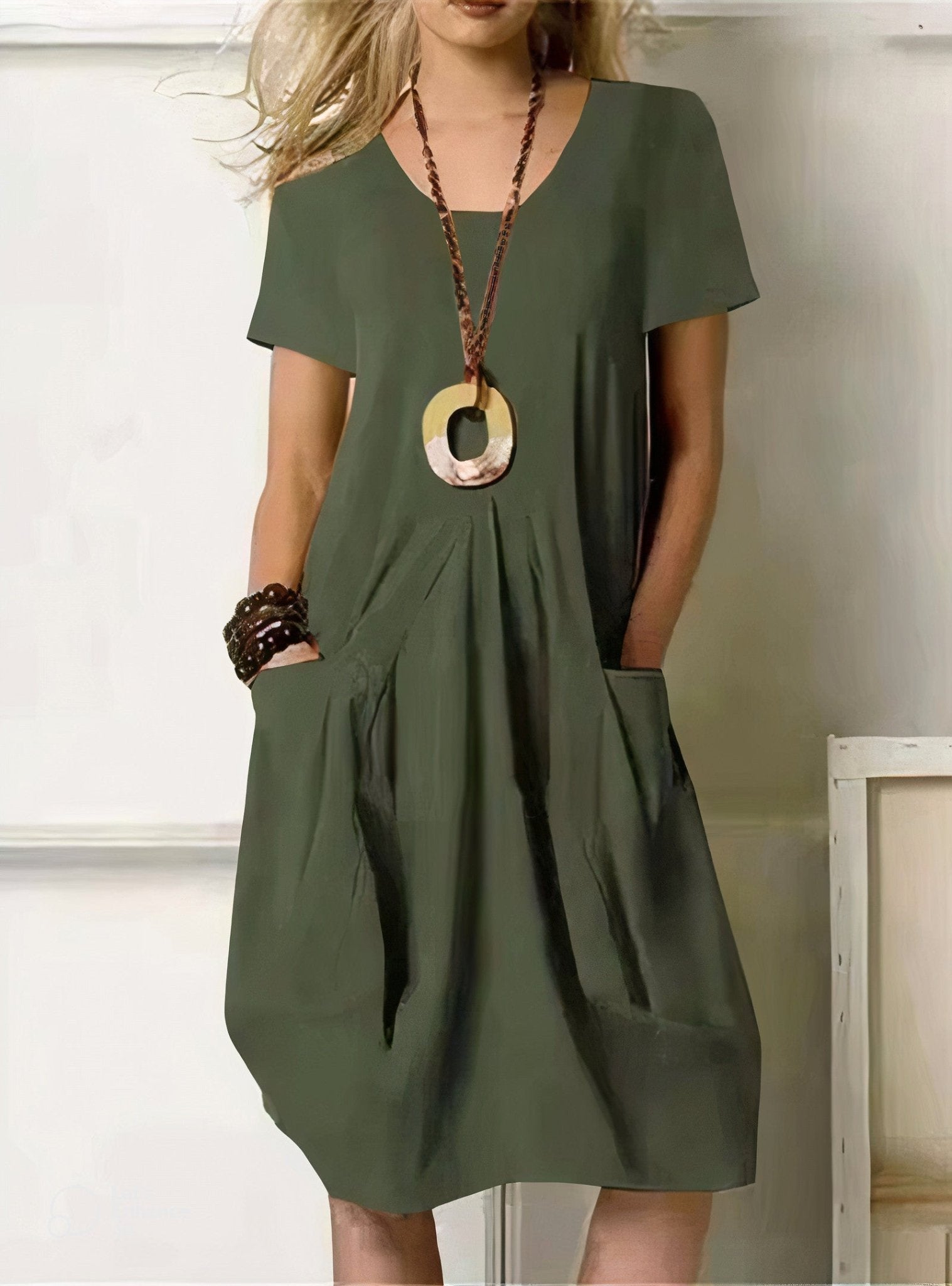 ORIANE | FLUID CASUAL MAXI DRESS