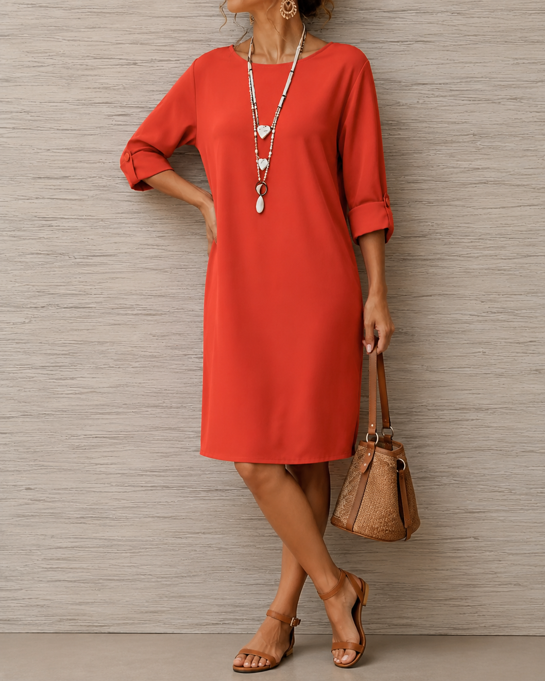 MARGOT | RELAXED EVERYDAY MIDI DRESS