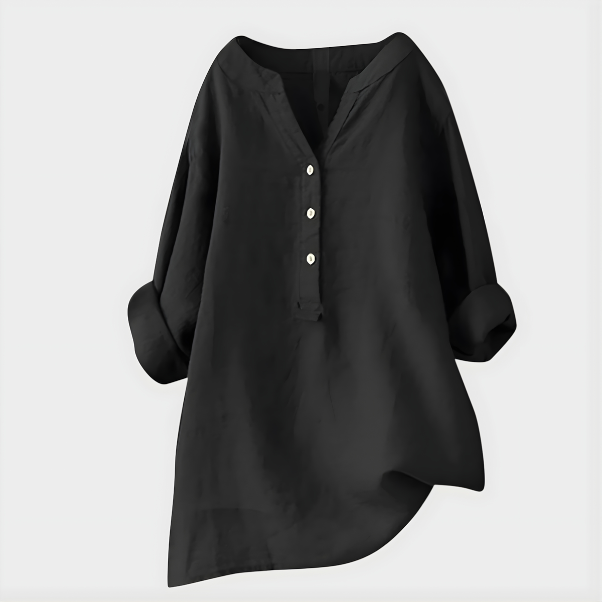 POPPY | RELAXED BUTTON BLOUSE