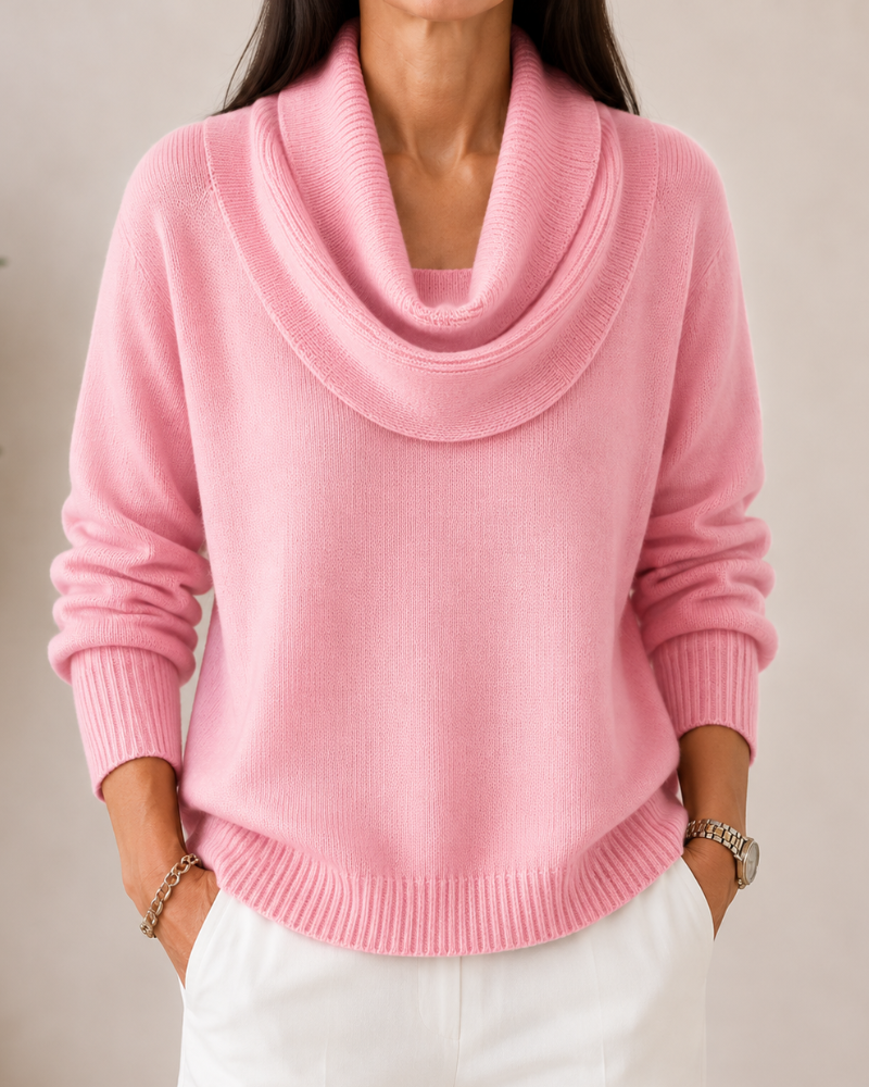 VICTORIA | SOFT COWL NECK JUMPER