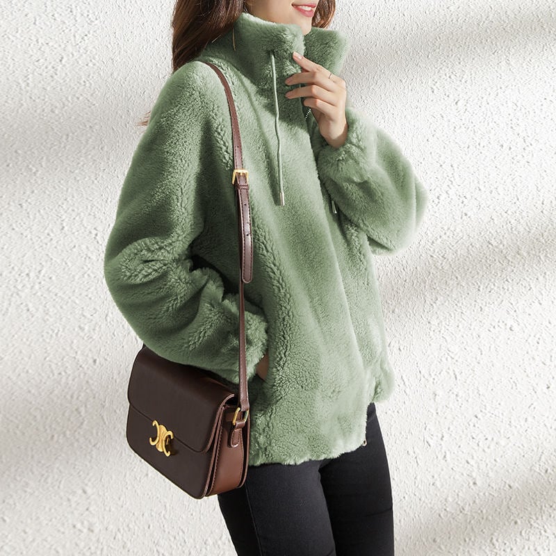 ISABEL | COSY TEDDY ZIP JACKET