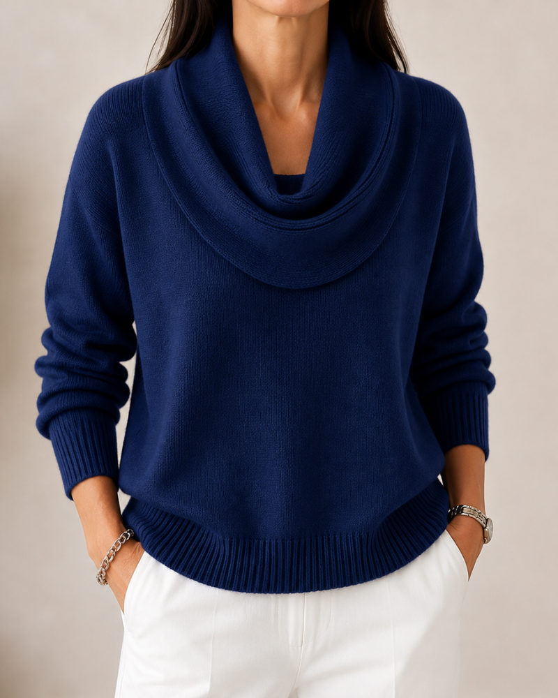 VICTORIA | SOFT COWL NECK JUMPER
