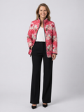 Raspberry Rose Quilted Jacket