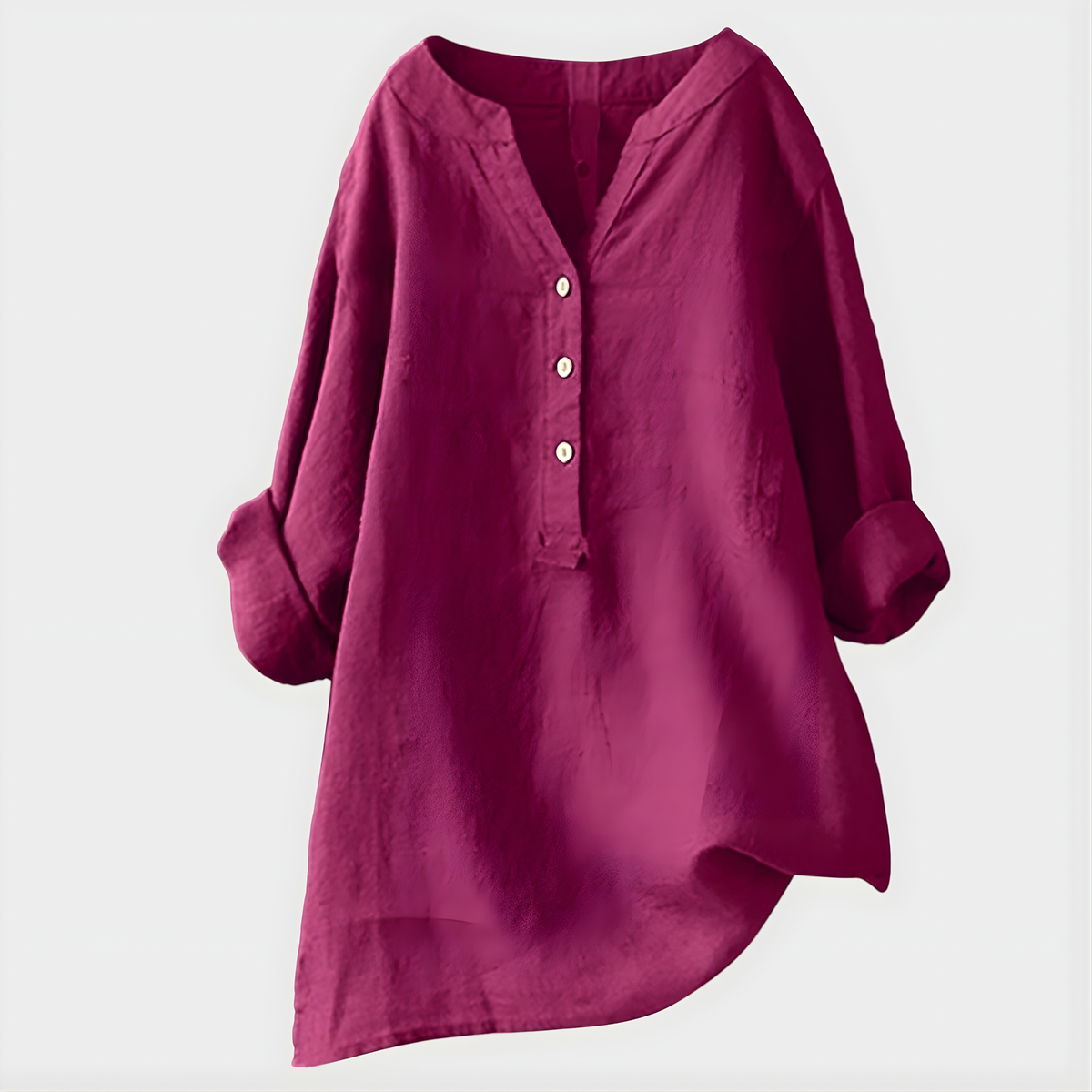 POPPY | RELAXED BUTTON BLOUSE