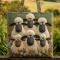 FLORA | HANDCRAFTED BAG WITH FIVE SHEEP