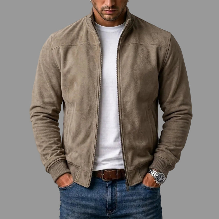 NOAH | CLASSIC STAND COLLAR BOMBER JACKET