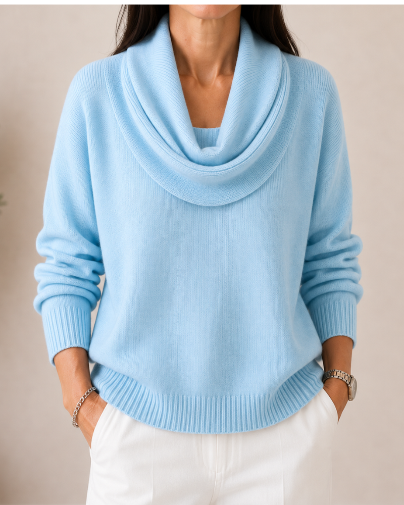 VICTORIA | SOFT COWL NECK JUMPER