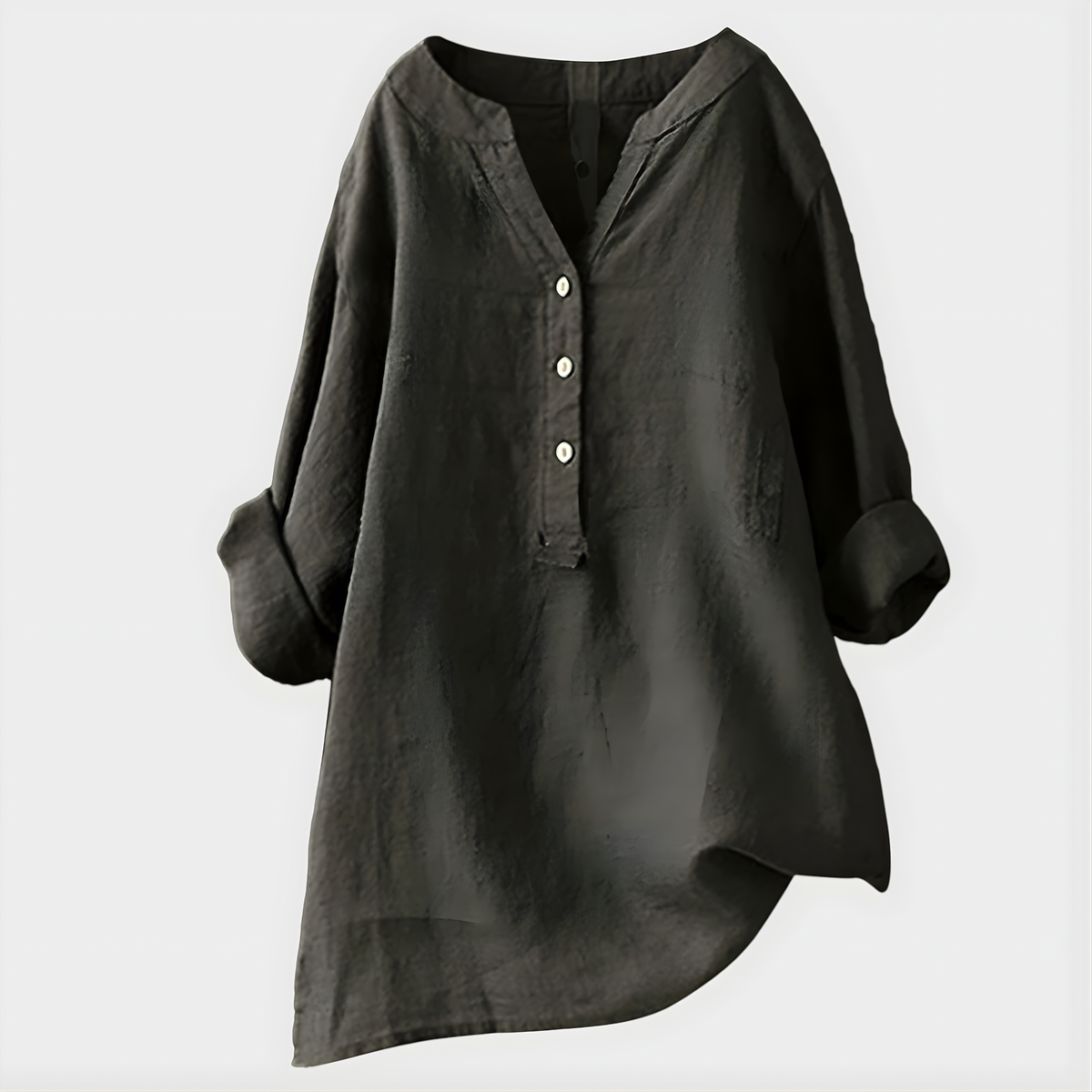 POPPY | RELAXED BUTTON BLOUSE