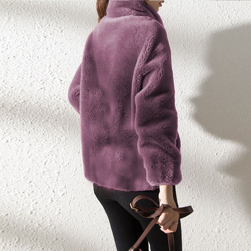 ISABEL | COSY TEDDY ZIP JACKET