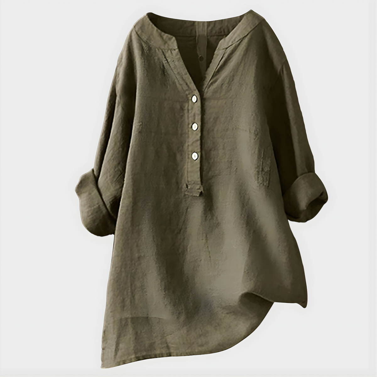 POPPY | RELAXED BUTTON BLOUSE