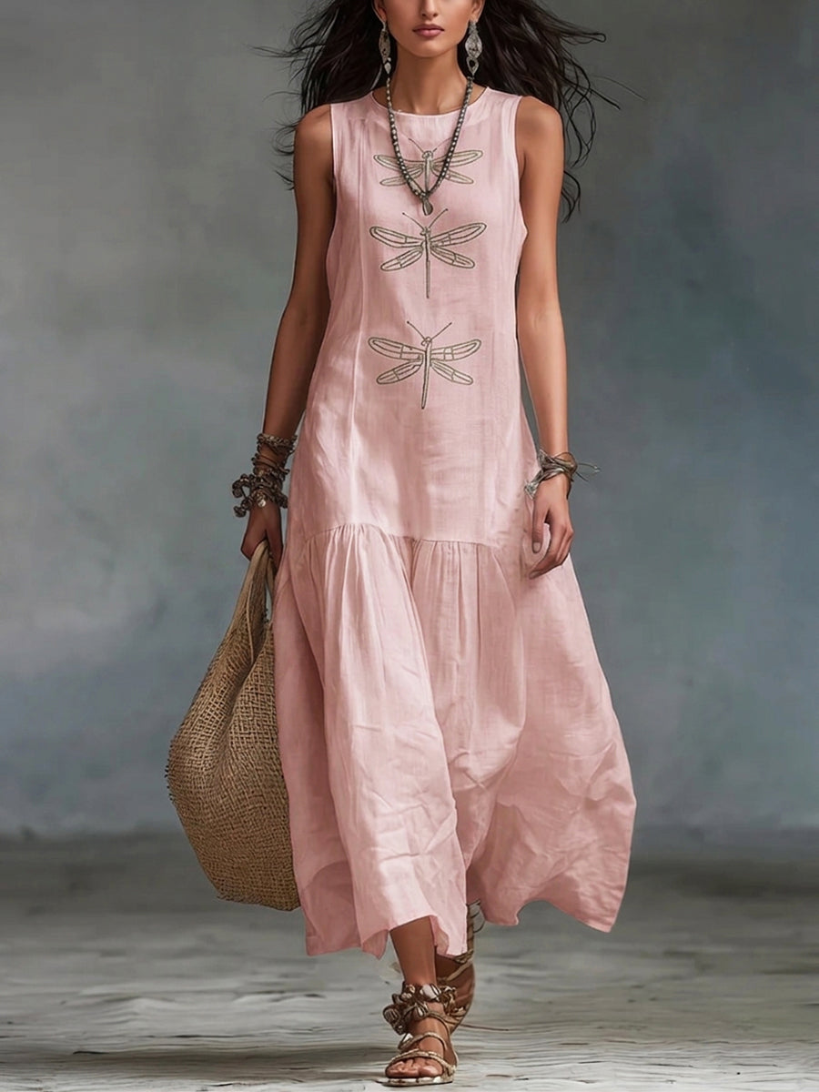 FLORENCE | DRAGONFLY RELAXED MIDI DRESS