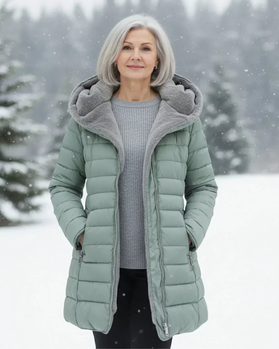 SARAH | COSY LONGLINE PUFFER COAT