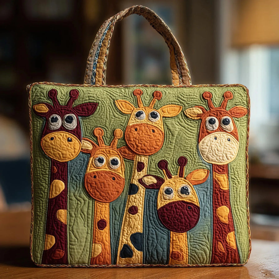 AMELIA | PADDED BAG WITH GIRAFFE